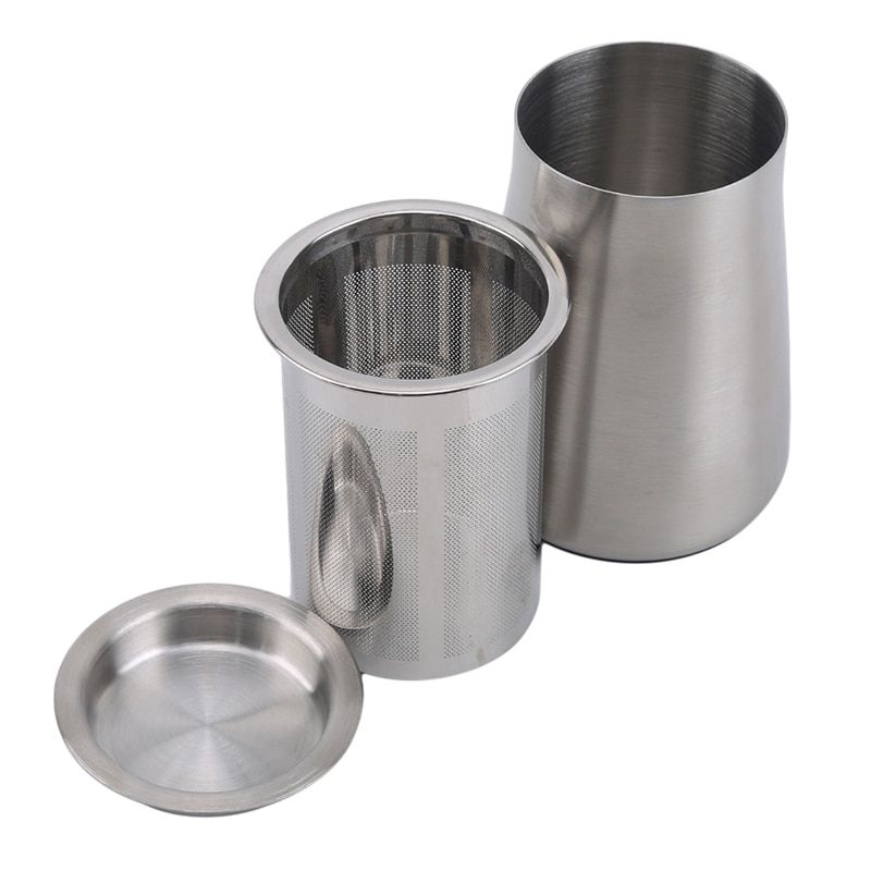 3 In 1 Powder Sieve Stainless Steel Coffee Cocoa Flour Dustproof Flour Filter Cup Coffee Grinder Accessory Necessity DIY Tool