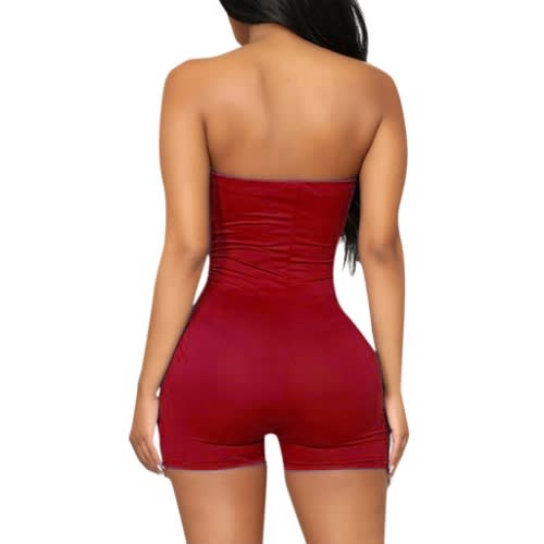 Ladies Jumpsuit - Red