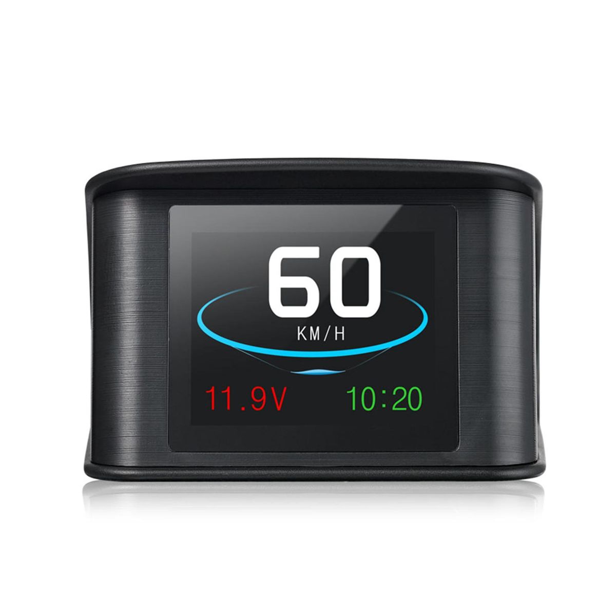 Smart HUD Display, 2.2 inch Universal GPS Head Up Display with Displays Speed, Altitude, Voltage, Clock and More Overspeed Alarm/Voltage Aarm