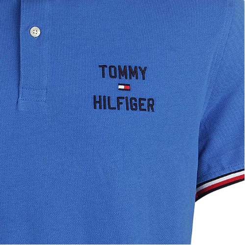 Men's Wear Out Polo - Blue