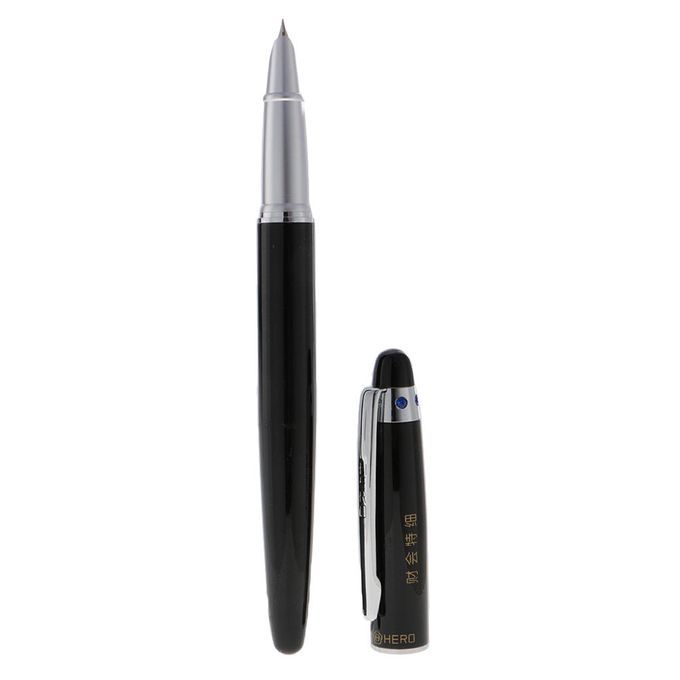 Black Extra Fine Refill Fountain Pen Iridium Practice Graduation