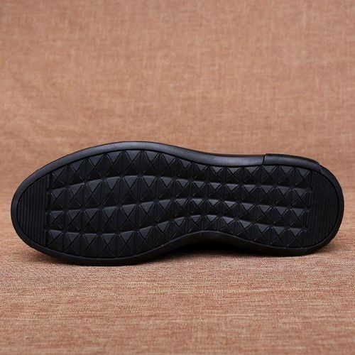 Men Summer Fashion Leather Sandals Breathable Anti-Slip Soft Sole Shoes