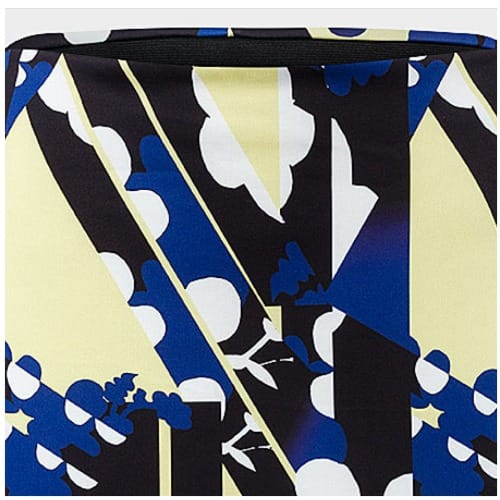 Ladies Abstract Pencil Skirt - Multicolor