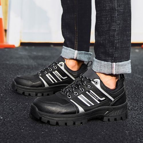 Breathable Work Safety Shoes Steel Toe Puncture-proof Shoe
