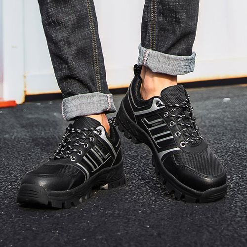 Breathable Work Safety Shoes Steel Toe Puncture-proof Shoe