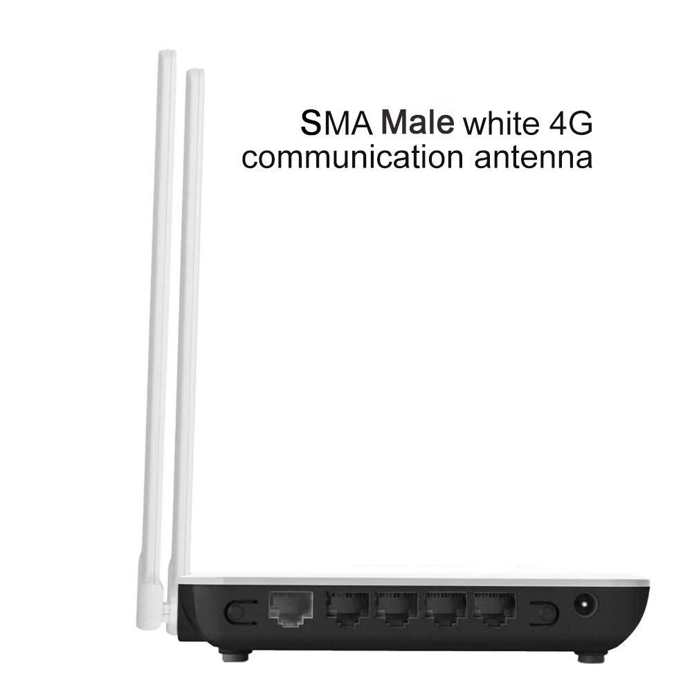 Bundwin 2pcs/lot 4G Antenna SMA Male 698-2700MHz for 4G LTE Router External Antenna for B593 E5186 For B315 B310
