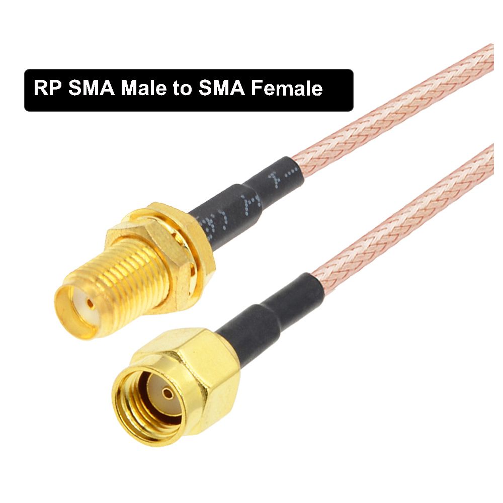 SMA Male To SMA Female Bulkhead RG316 Cable 50  RF Coaxia