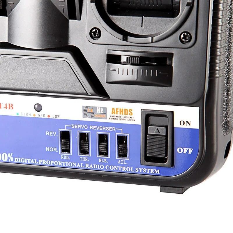 FlySky FS-T4B 2.4G 4CH Radio Control RC Transmitter & RC Receiver for RC Airplane Parts High quality and stability