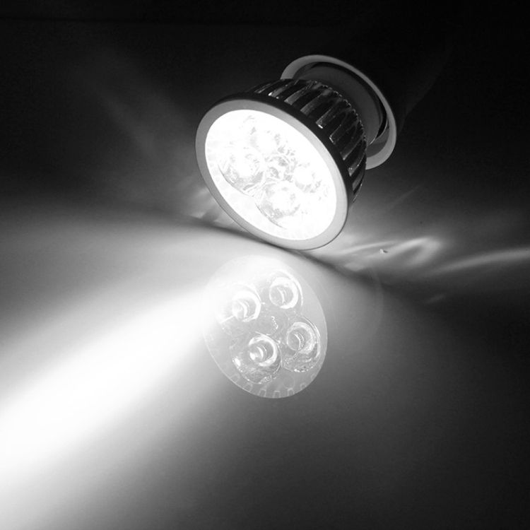 E27 4W 440LM 4 LEDs Spotlight Lamp Bulb Warm White Light