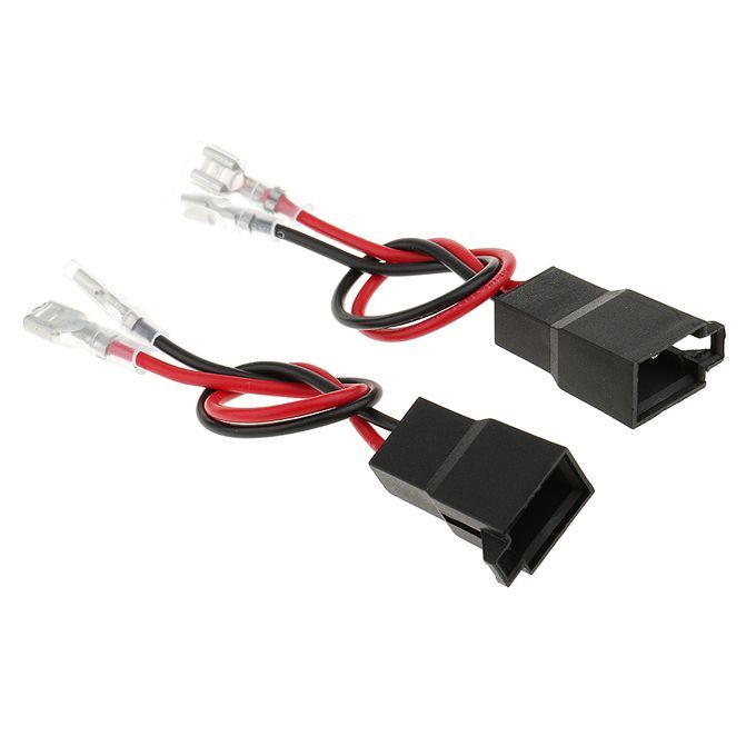 4pcs Speaker Adaptor Plug Leads Cable Connectors Pair PC2805 For
