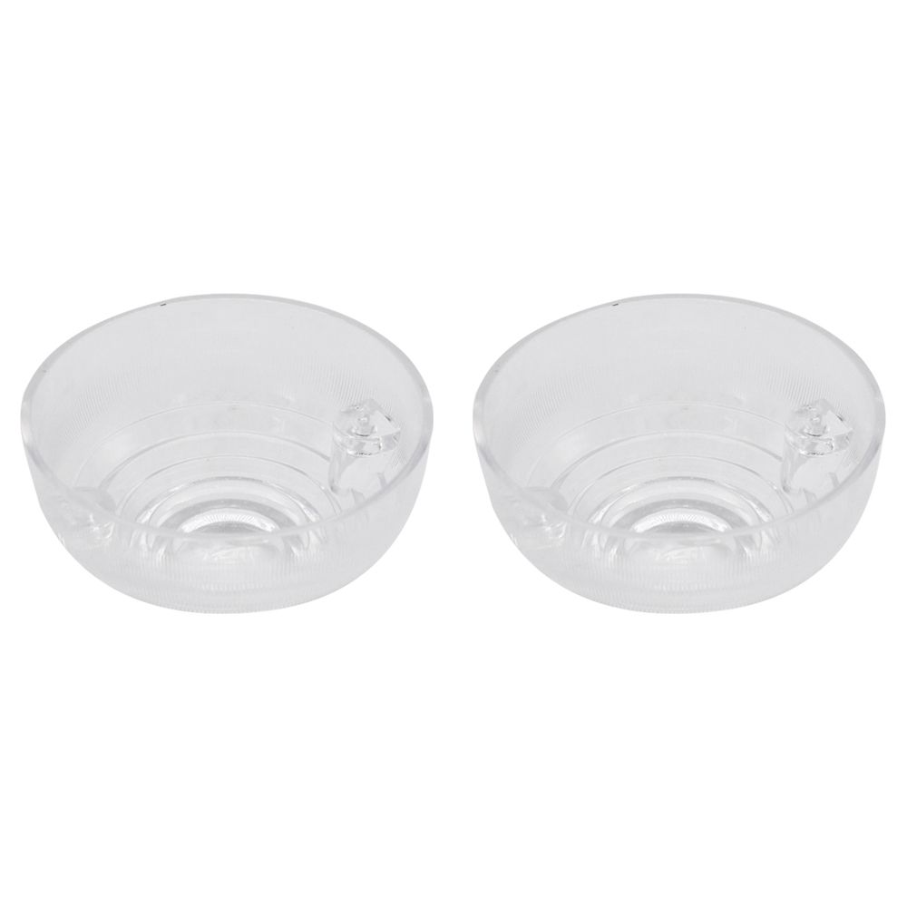 2pcs Clear Lens Cover Side Light Lenses Cover Replacement