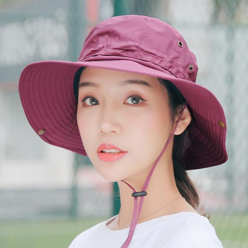 Summer Fashion Bucket Hat Men Women Outdoor Sun Hat UV Protection Breathable Fisherman Hat Uni Panama Beach Cap  Green