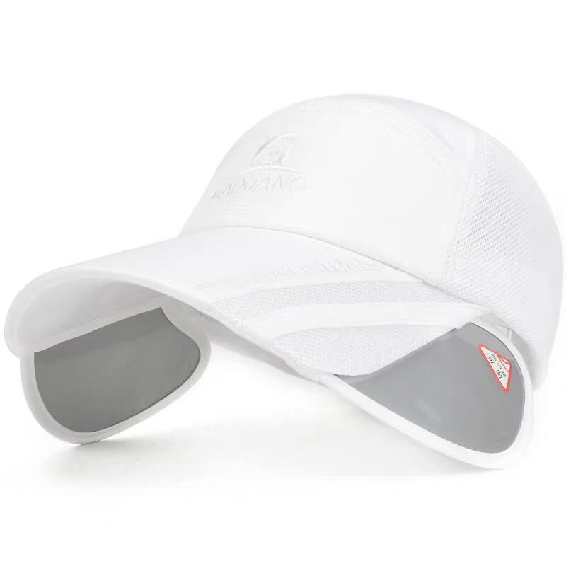 Fishing Hat Sun Hat Personty Pull Lens Along The Sun Hat Men And Women All-match Casual Baseball Cap Black