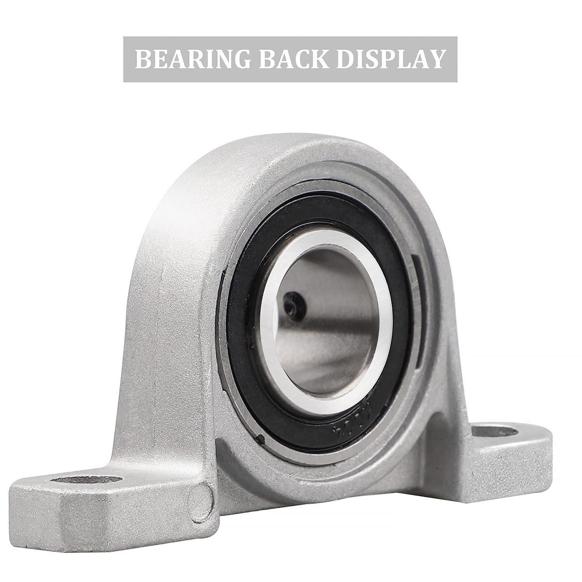 4 Pcs Bearing Housing Flange Bearing 10mm KP000 Ball Bearing Block Pillow Block Bearing for Spare Parts for 3D Printer