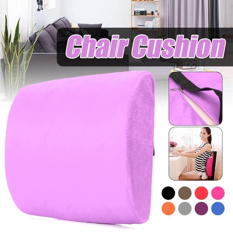 Waist Support Chair Waist Pillow Memory Foam Lumba