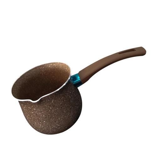 Single Handle Anti Scalding Coffee Pot Non Stick Pan Mini Milk Pot Ceramic Coffee Pot Non Stick Coating Milk Pan