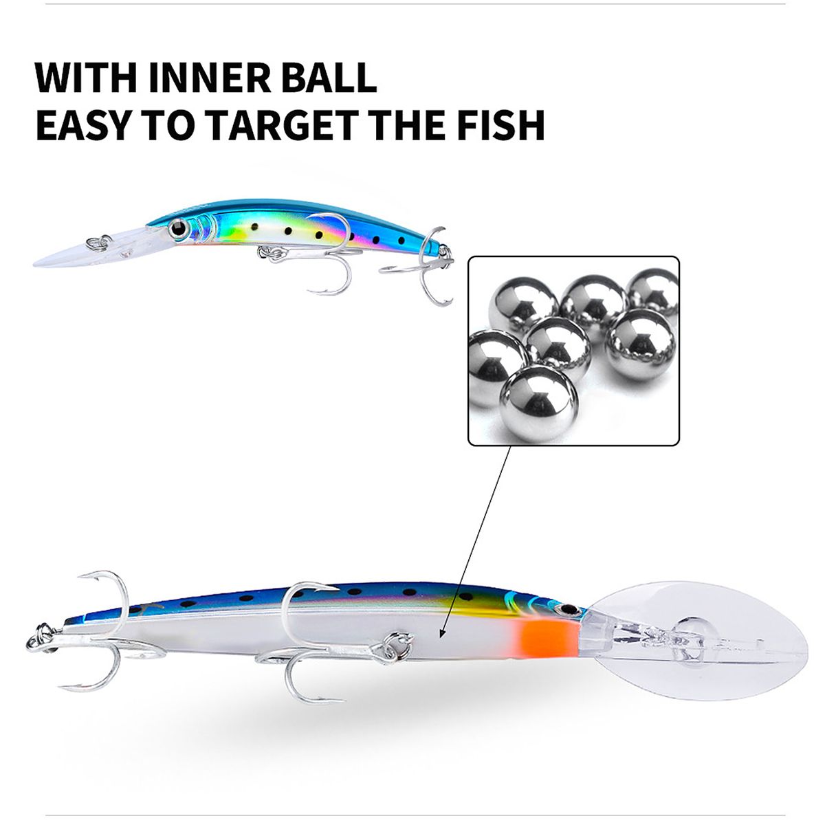 Fishing Lure Artificial Hard Bait Fishing Minnow Bait