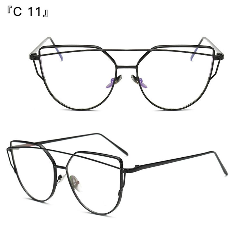 New European Trend Personality Sunglasses Stainless Steel Fr