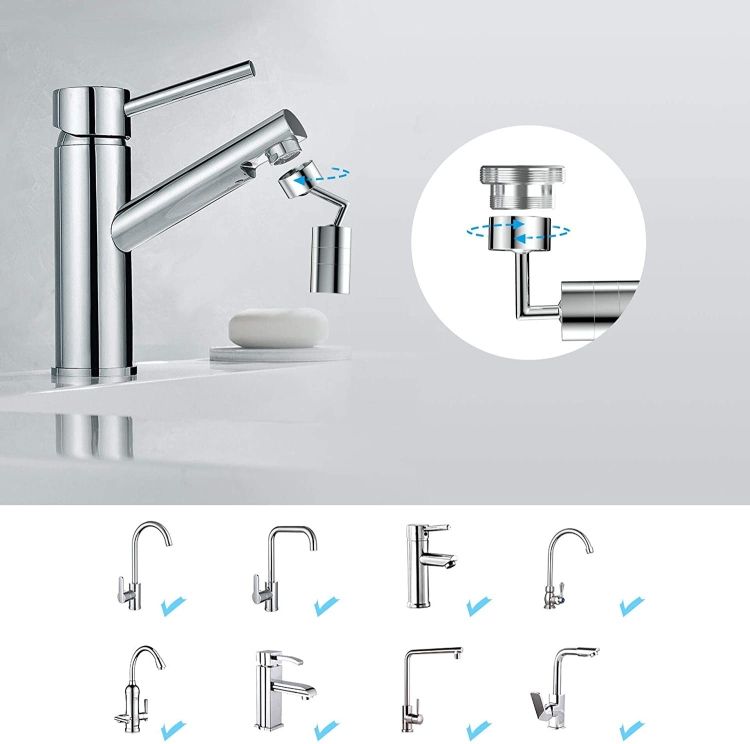 Rotating Faucet, Specification: Two Sections