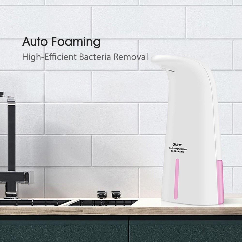 Auto Soap Dispenser Non-contact Automatic Induction Foaming Washing Anti Bacteria Hands Washing Machine For Kids Family Home Office
