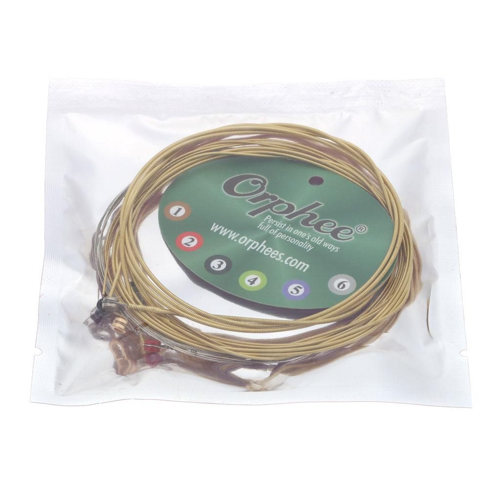Orphee TX630 Acoustic Guitar Strings (.011-.052) 75/25 Phosphor Bronze
