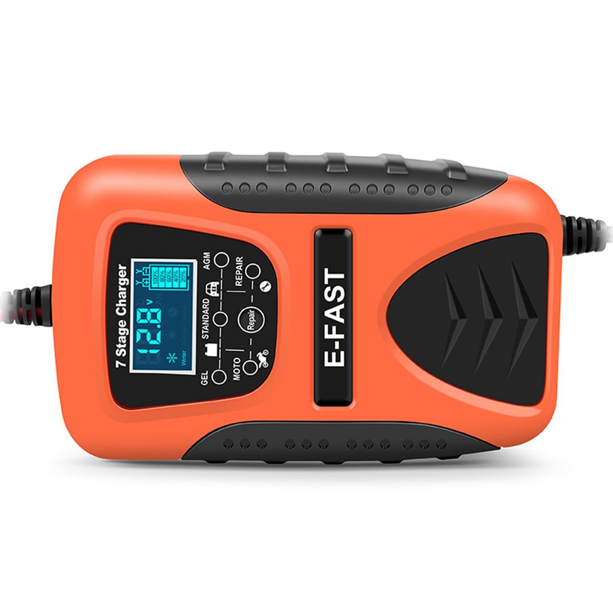 Automatic Pulse Repairing Battery Charge Device Smart Repair Charger 7 Stage Charger for Lithium Leadacid LiFePO4 Batteries