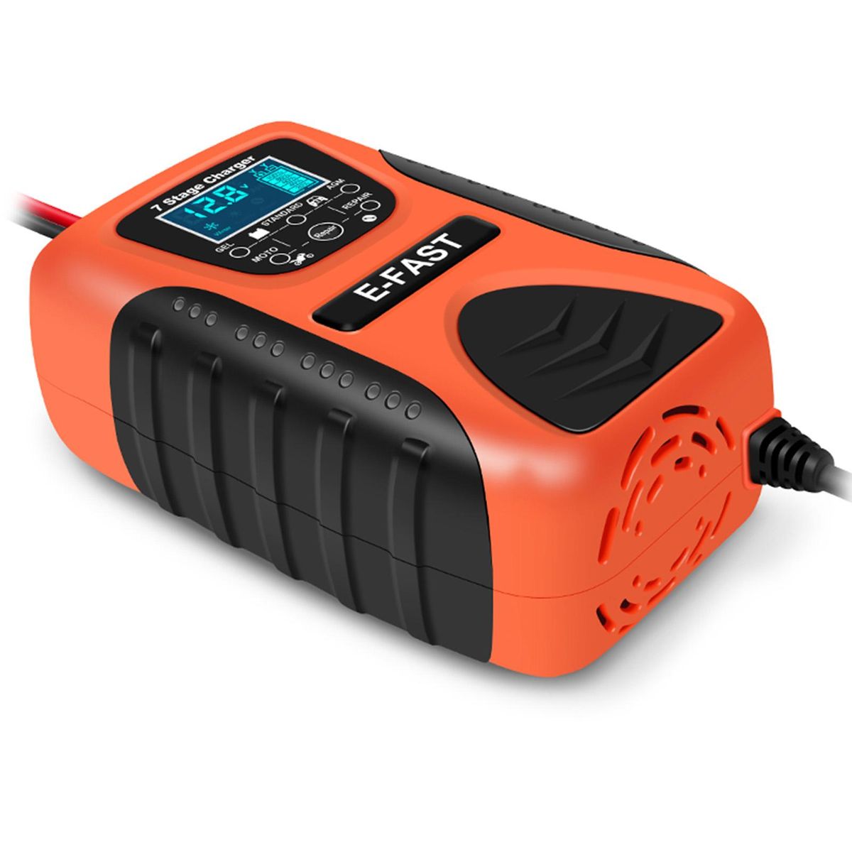 Automatic Pulse Repairing Battery Charge Device Smart Repair Charger 7 Stage Charger for Lithium Leadacid LiFePO4 Batteries
