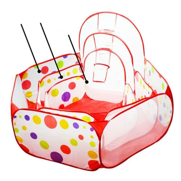 1.2 M Folding Portable Baby Dot Hexagon Game Fence