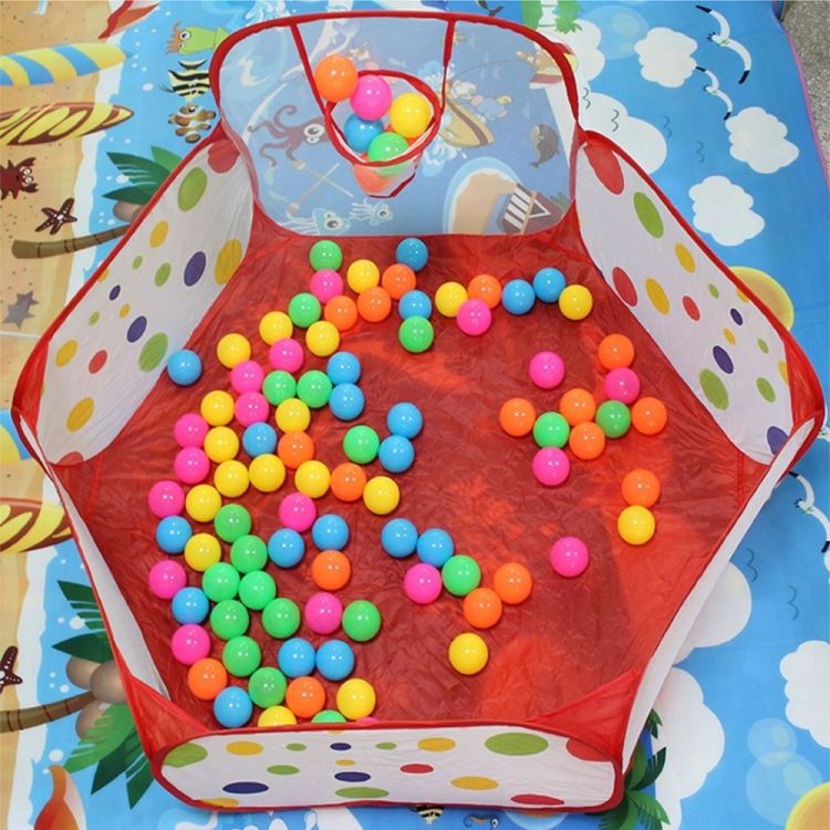1.2 M Folding Portable Baby Dot Hexagon Game Fence
