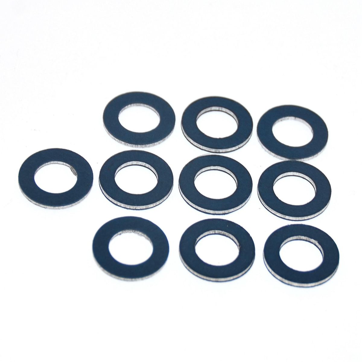 10Pcs 90430-12031 Car Oil Drain Sump Plug Washers Gasket 12mm Hole for Toyota Lexus 9043012031