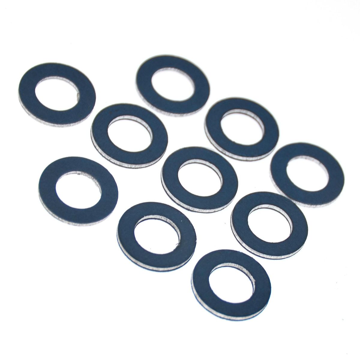 10Pcs 90430-12031 Car Oil Drain Sump Plug Washers Gasket 12mm Hole for Toyota Lexus 9043012031