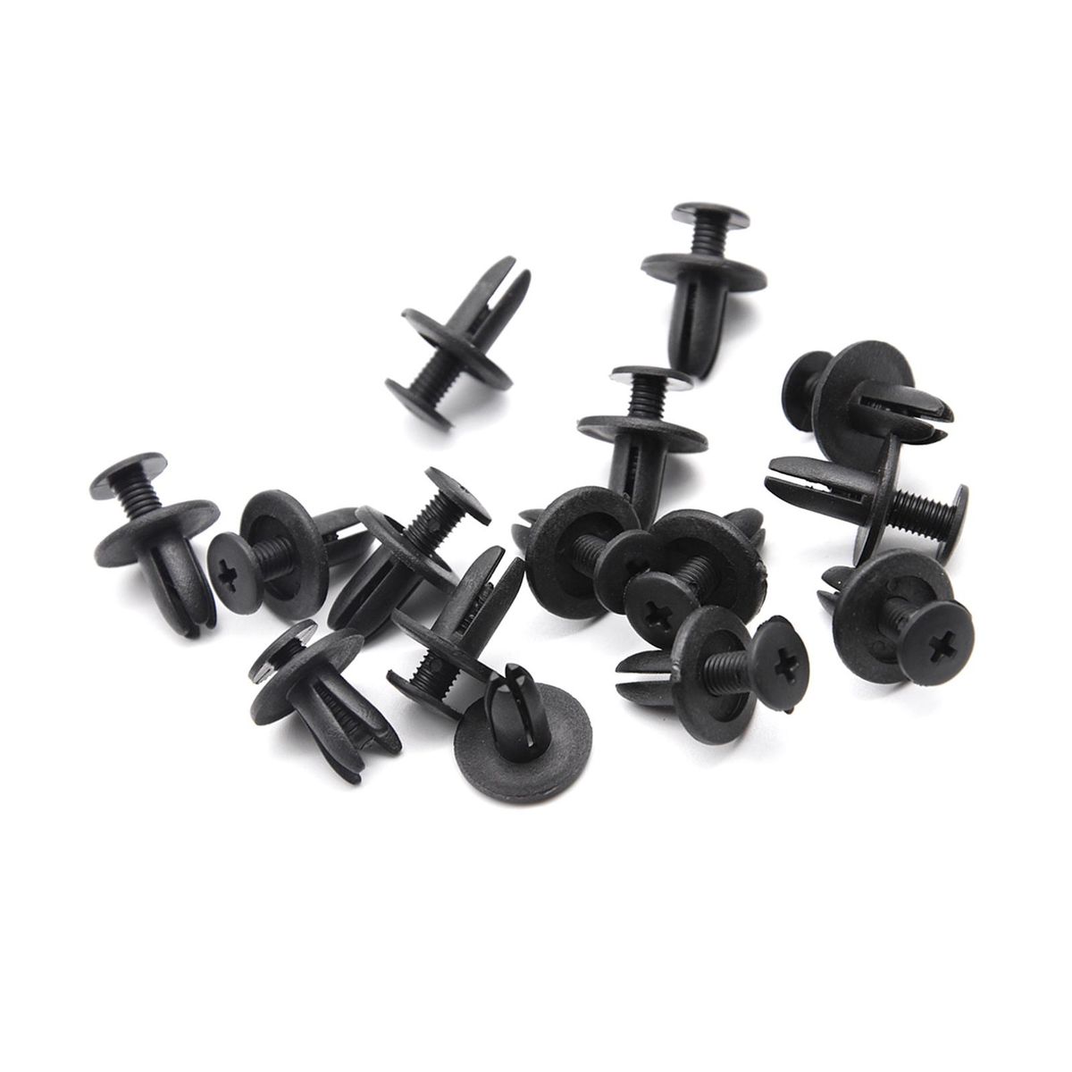 50pcs 6mm Fender Rivet Clips Hole ATV Fairing Fender Clip Auto Fastener Clips Replacement for Suzuki