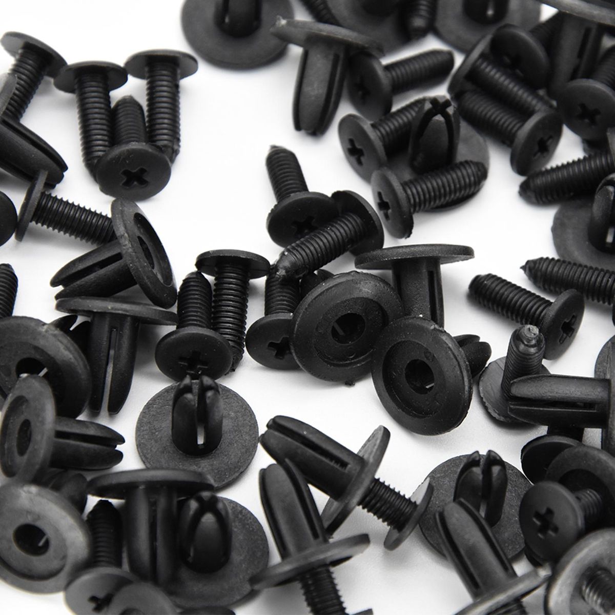 50pcs 6mm Fender Rivet Clips Hole ATV Fairing Fender Clip Auto Fastener Clips Replacement for Suzuki