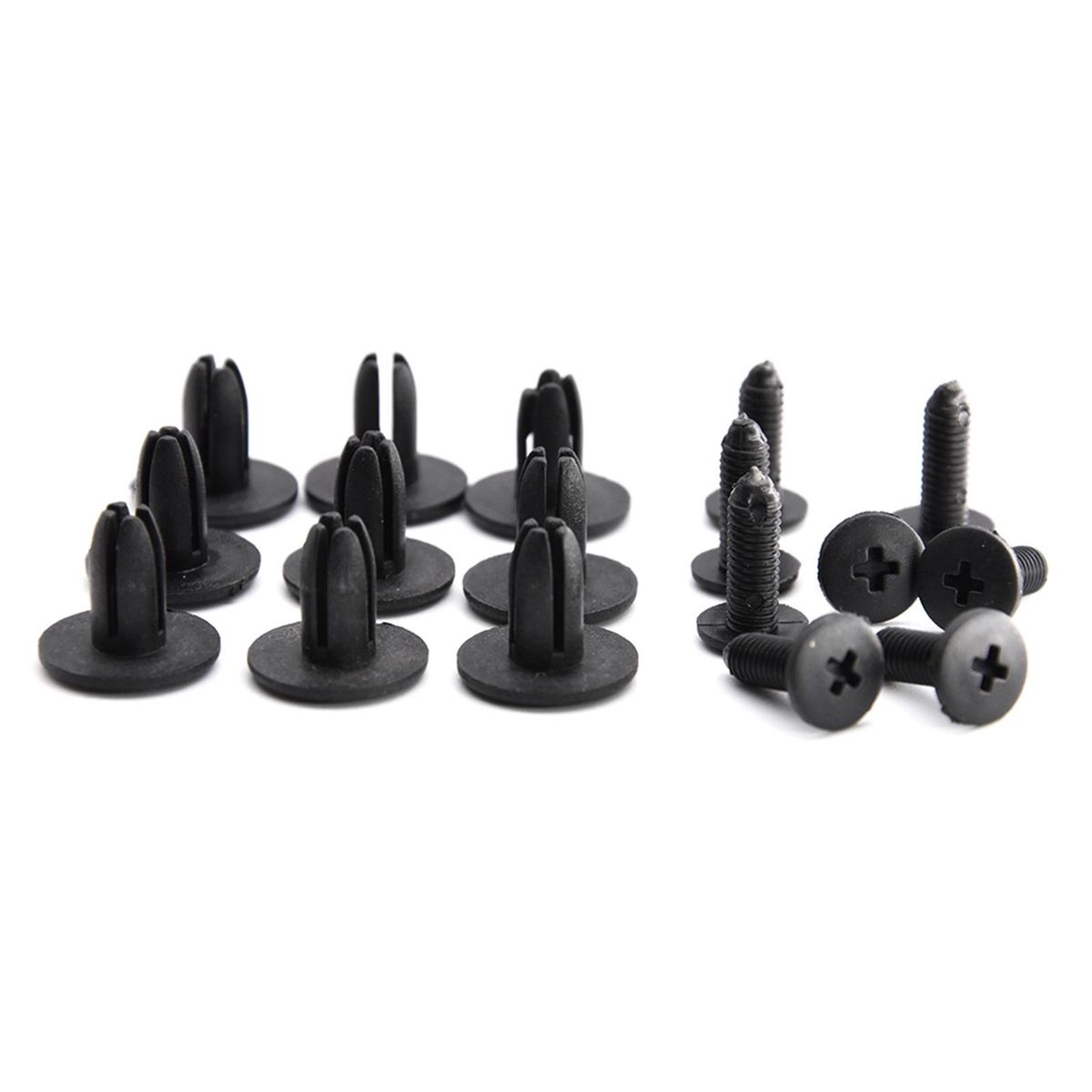 50pcs 6mm Fender Rivet Clips Hole ATV Fairing Fender Clip Auto Fastener Clips Replacement for Suzuki