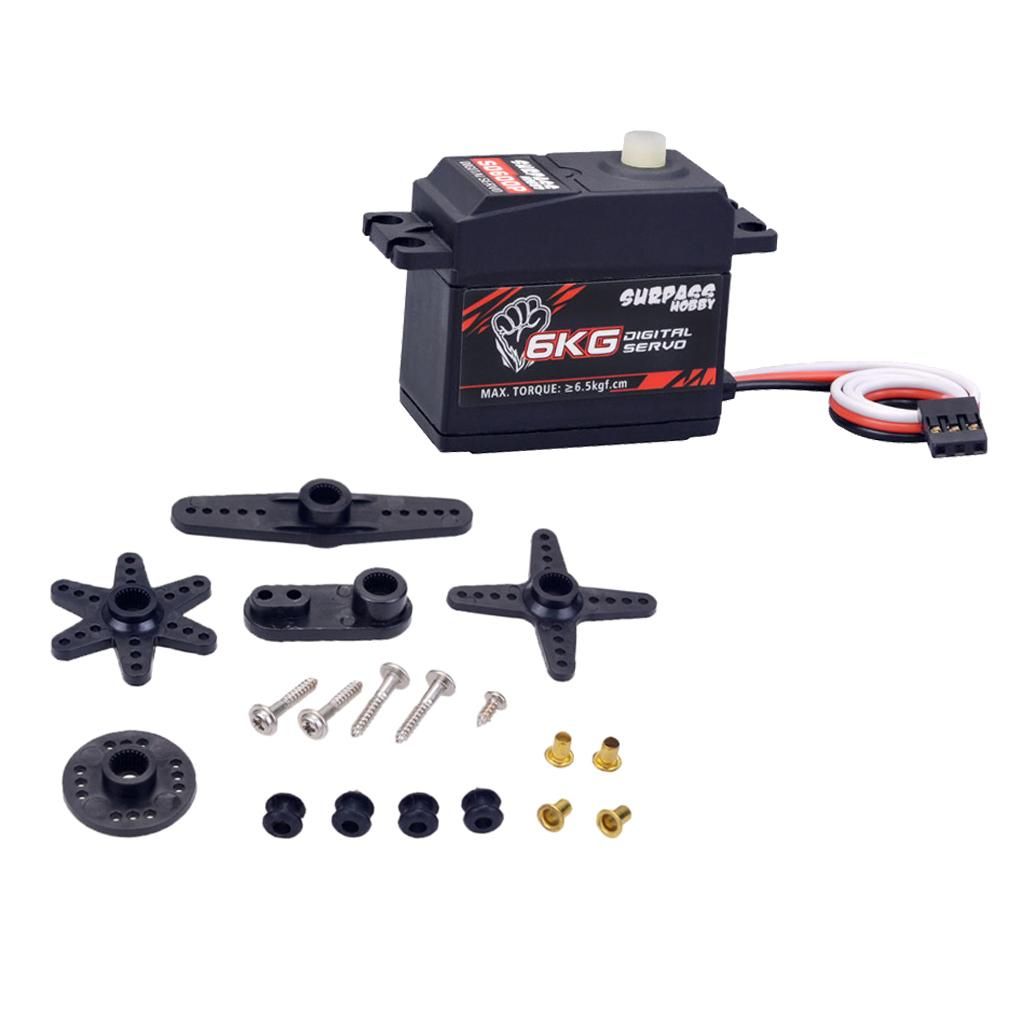 6kg Digital Servo Motor For 1:10 RC Buggy Car Boat  DIY S0600P
