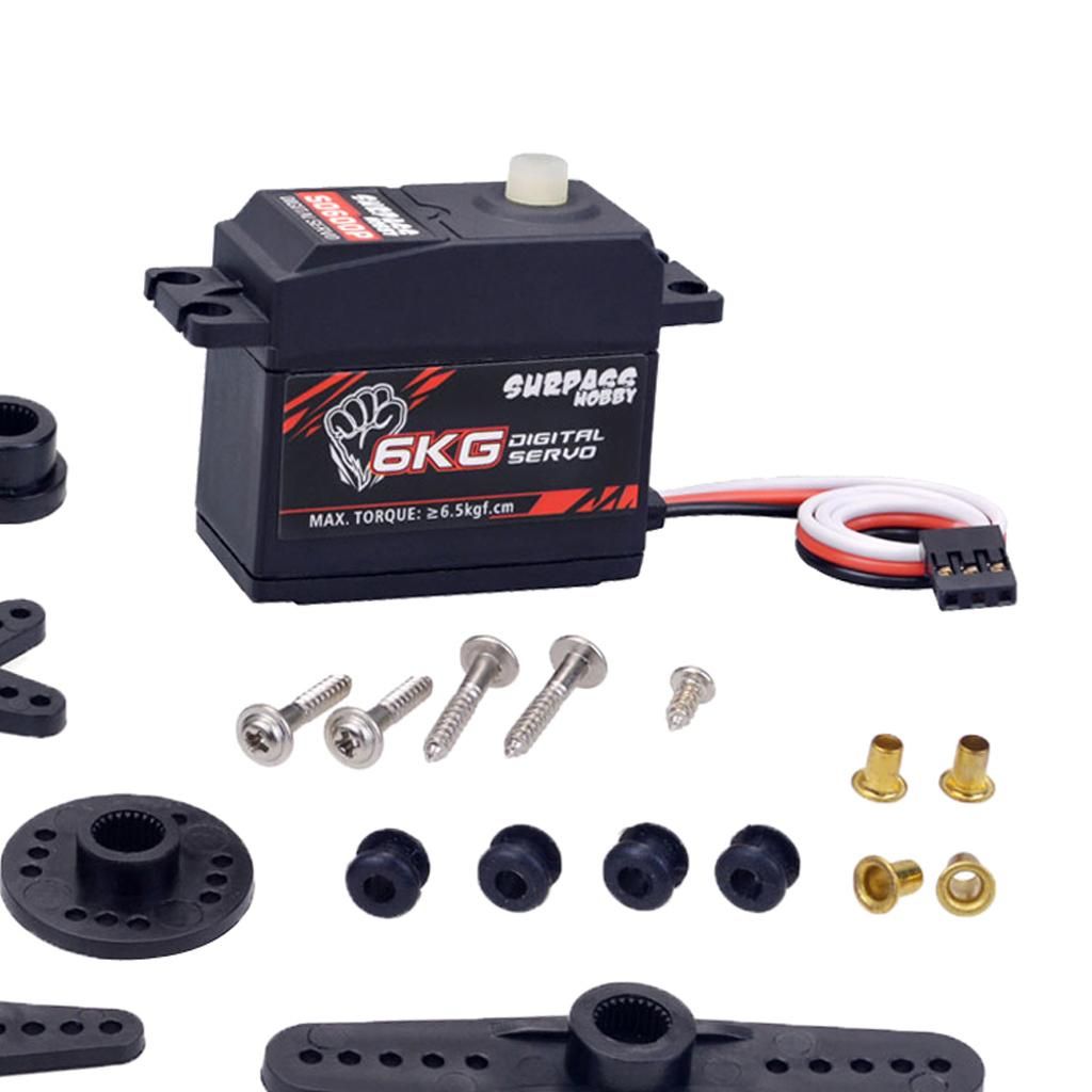 6kg Digital Servo Motor For 1:10 RC Buggy Car Boat  DIY S0600P