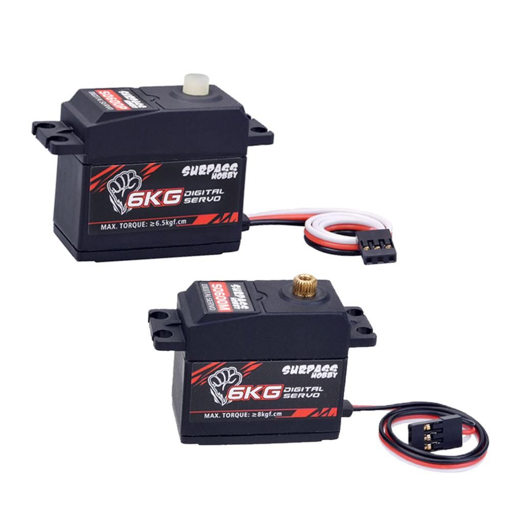 6kg Digital Servo Motor For 1:10 RC Buggy Car Boat  DIY S0600P