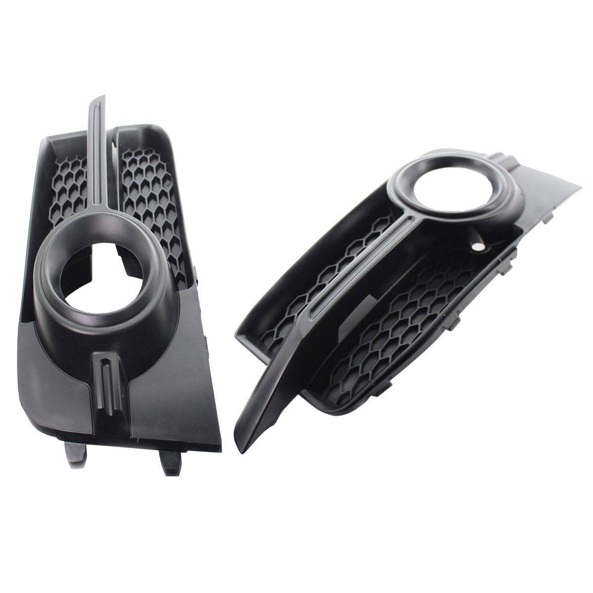 Front Bumper Fog Light Grill Fog Lamp Frames 2pcs,