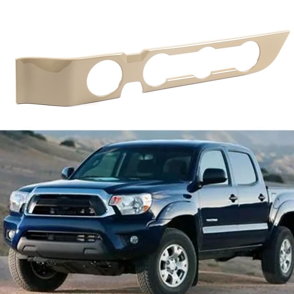 Car Styling Car Center Console Air Conditioner Knob Switch Panel Frame Cover Trim for Toyota Tacoma 2016-2020