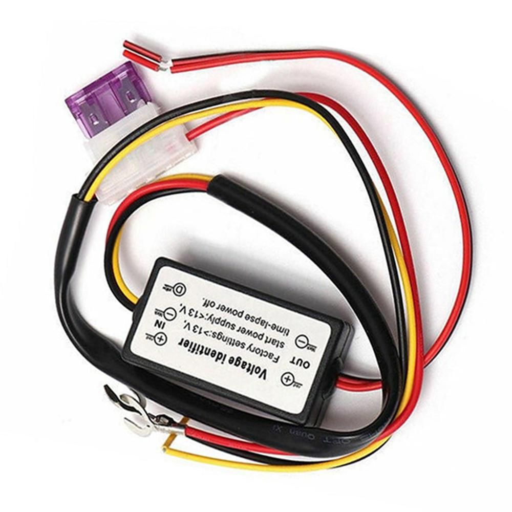 Car LED Daytime Running Lights Controller Relay Harness Dimm