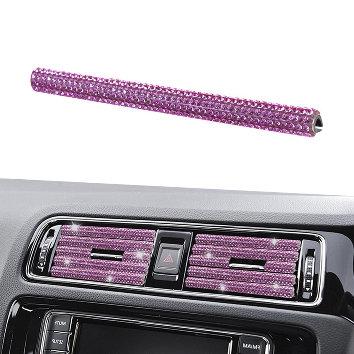 Air Vent Decoration Air Conditioner Vent Outlet Pink