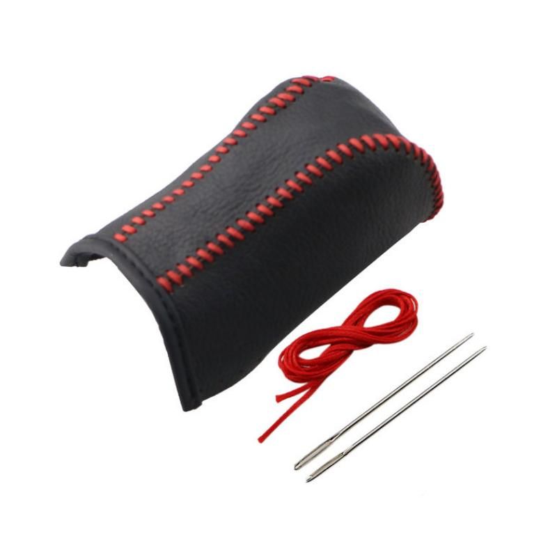 My good car for Toyota Corolla Rav4 Rav 4 2014 -   Leather Gear Shift Collars   Accessories AT Gear Head Shift Knob Cover