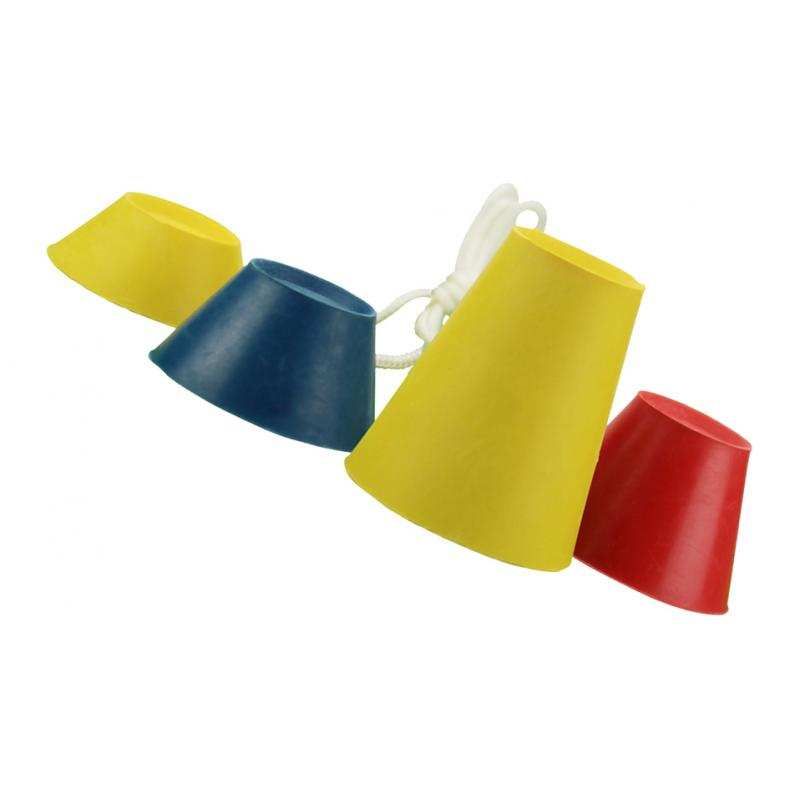 4pcs Rubber Winter Golf Tees Set With String Pyramid Driving Range