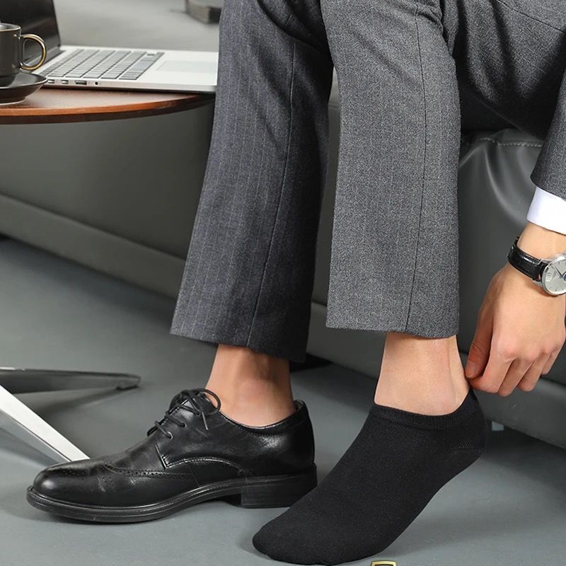 4 Pairs Sneakers Loafers Fashion Invisible Half Socks