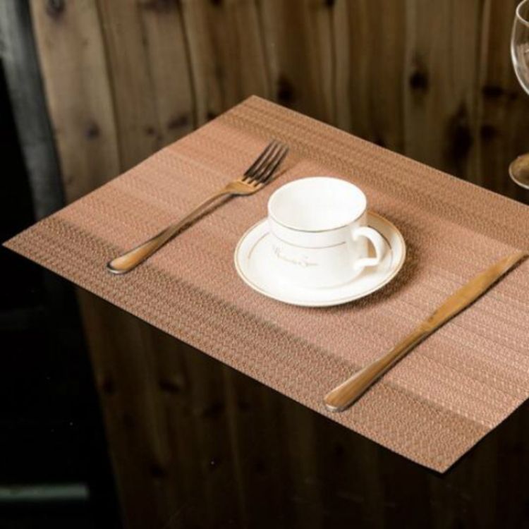 2 PCS Home Table Cup Mat  Decor Coffee Drink Placemat