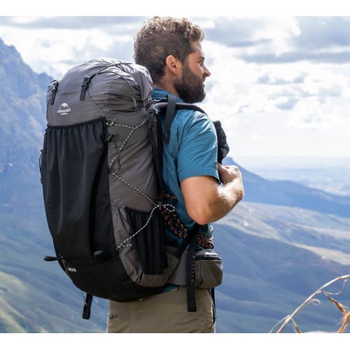 3F UL GEAR Backpack Qi Dian Pro Travel Camping Hiking Backpack Outdoor Ultralight Frameless Packs 40+16