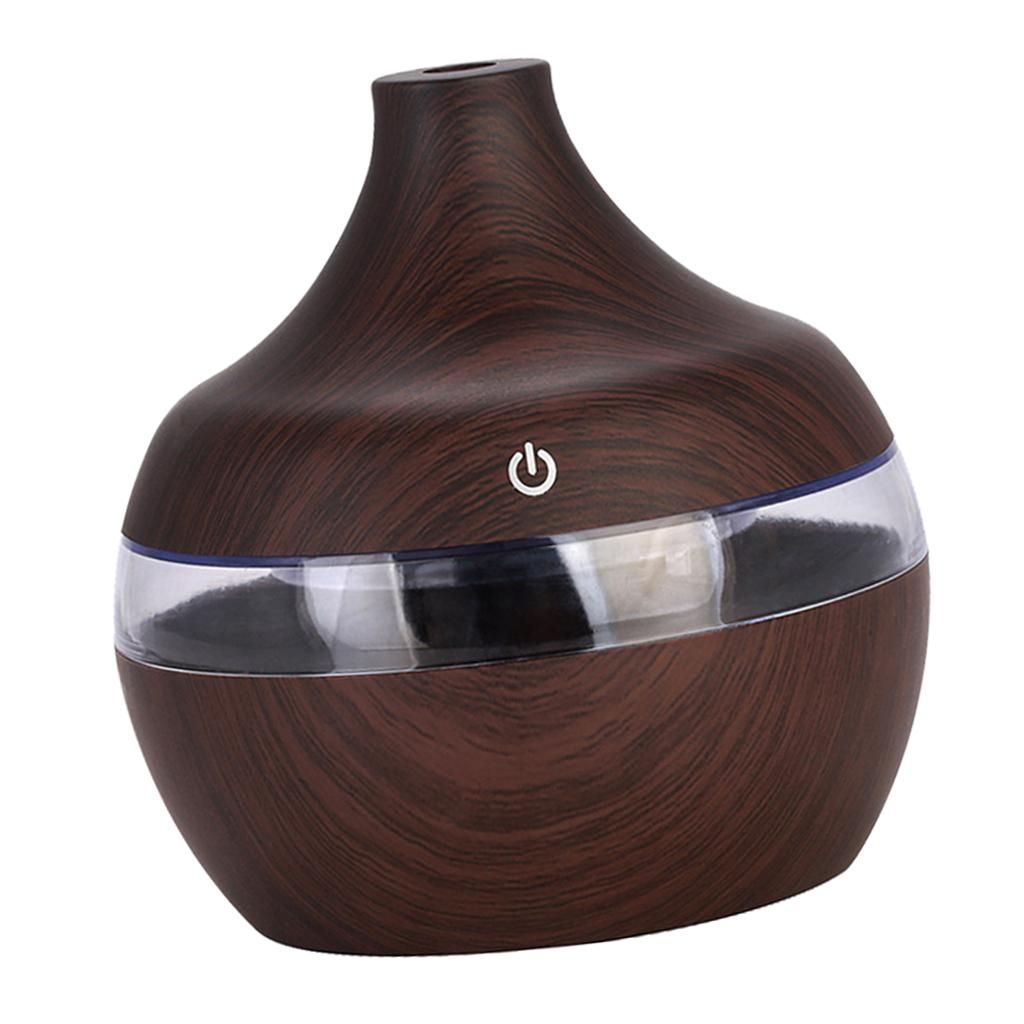 Essential Oil  Diffuser  LED  Air Dark Brown
