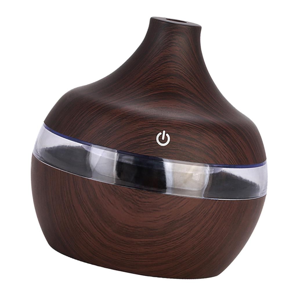 Essential Oil  Diffuser  LED  Air Dark Brown