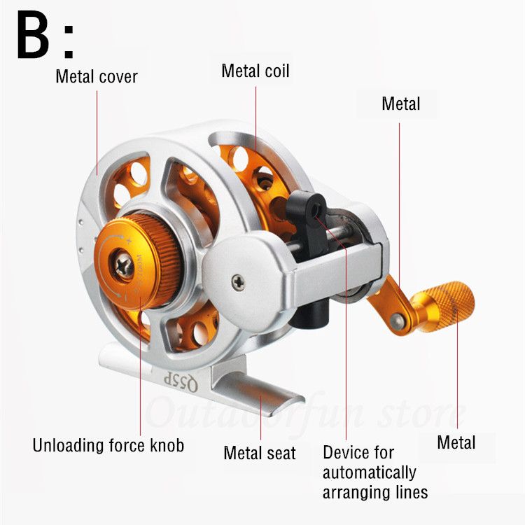 Full Metal Fishing Reel Frontal Wheel Automatic Li