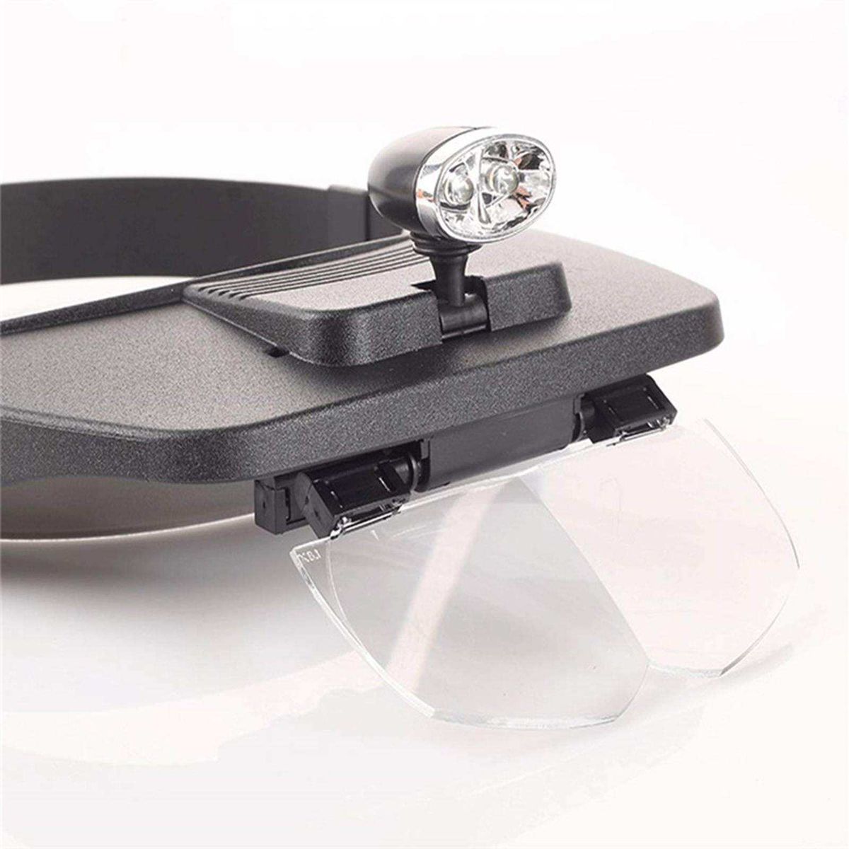 Lamp Head Mounted Magnifying Glasses Loupe